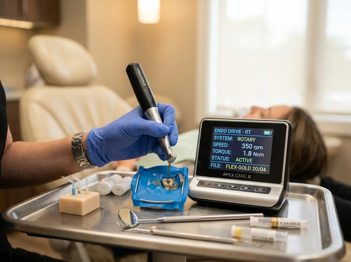 علاج عصب مع الاهتمام بتخفيف الألم بأحدث أجهزة الروتاري في عيادة دكتور روان أشرف